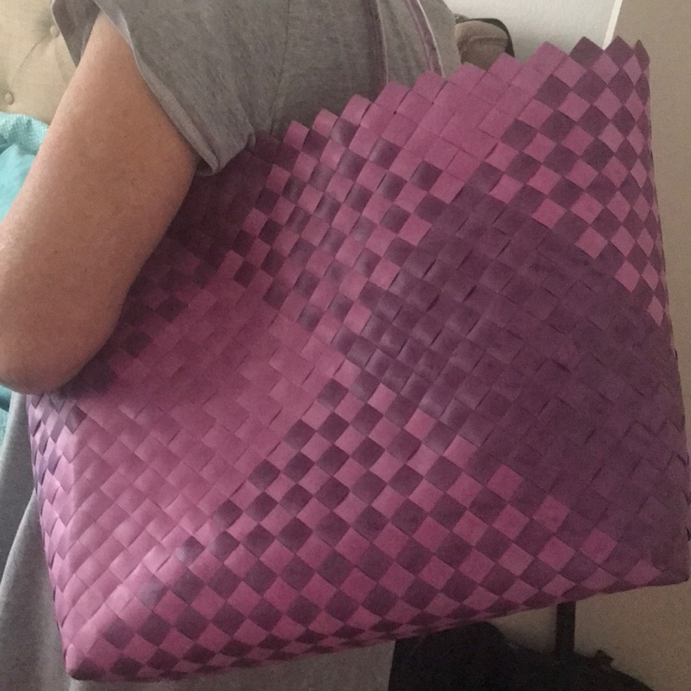 π Purple beach bag π - Picture 2 of 5